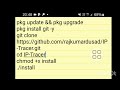 วิธีติดตั้ง IP tracer ในtermux มือถือ # IP tracer # termux# วิธีตรวจสอบ IP address