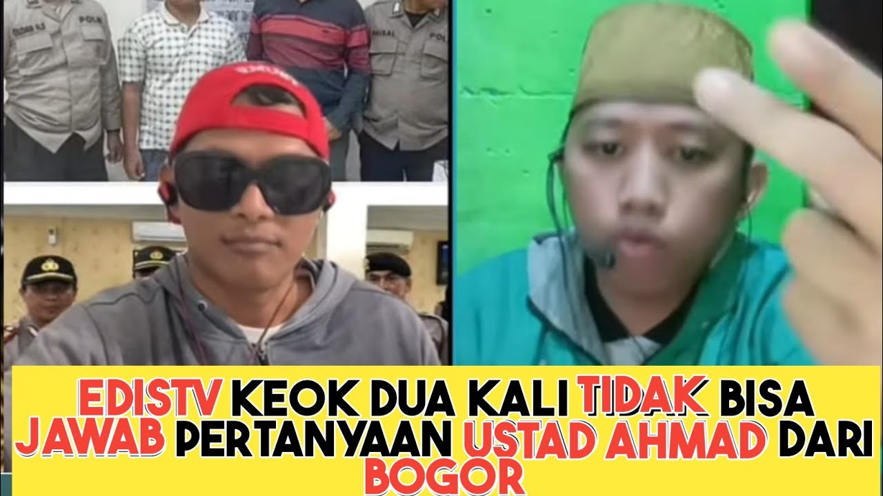 🛑DEBAT AGAMA ISLAM VS KRISTEN‼️EDISTV HANYA BISA MELAWAN ISLAM AWAM