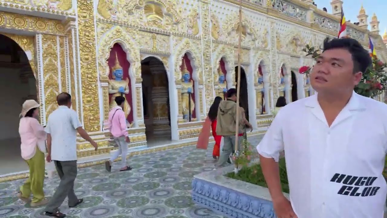 Mùng 4 Tết - Sóc Trăng  - Đi Chùa Song Rong 5