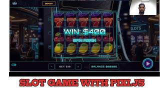 How I Built a Premium Slot Machine with Pixi.js (High-End Game Dev)