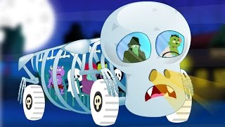 Wheels On The Bus Nursery Rhymes For Children Scary Childrens Songs