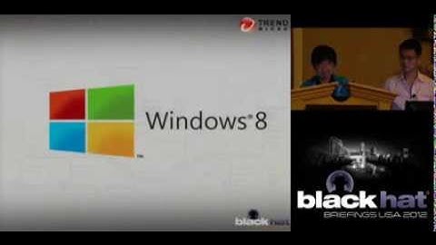 Blackhat 2012: Exploit Windows 8