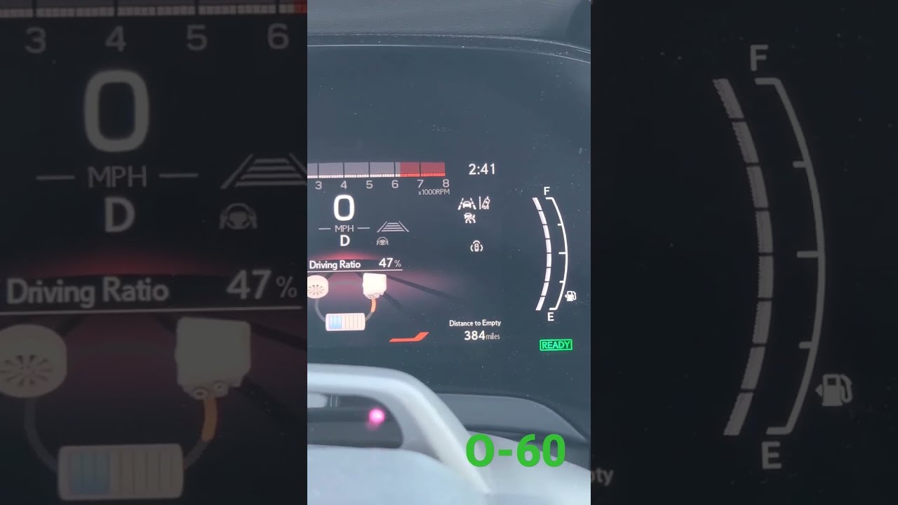 2023 Lexus RX500h F Sport Performance 0 60 Mph