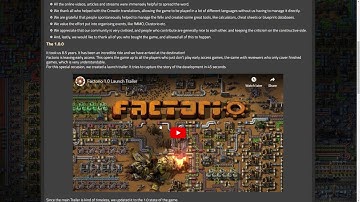 FFF #360 (1.0 Released, 1.1 Plans & Last Friday Facts!?) - Factorio Friday Facts Discussion