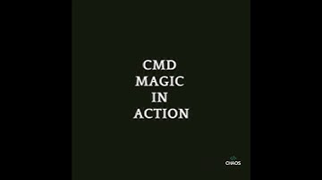 CMD magic in action! 💫🐦 #CommandPrompt #ParrotLive