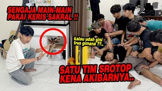 SENGAJA NGAMBIL KERIS PUSAKA PRIBADI MILIK MAS YOYOK !! Dan inilah yang terjadi di sanggar..