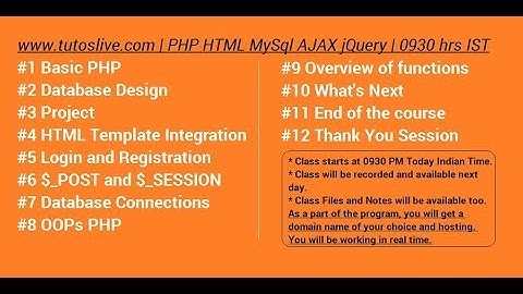 Apache and PHP configurations and First PHP program Part 1/5