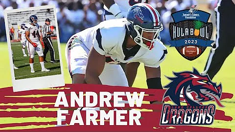 Andrew Farmer, DE, Lane College | 2023 Hula Bowl S...