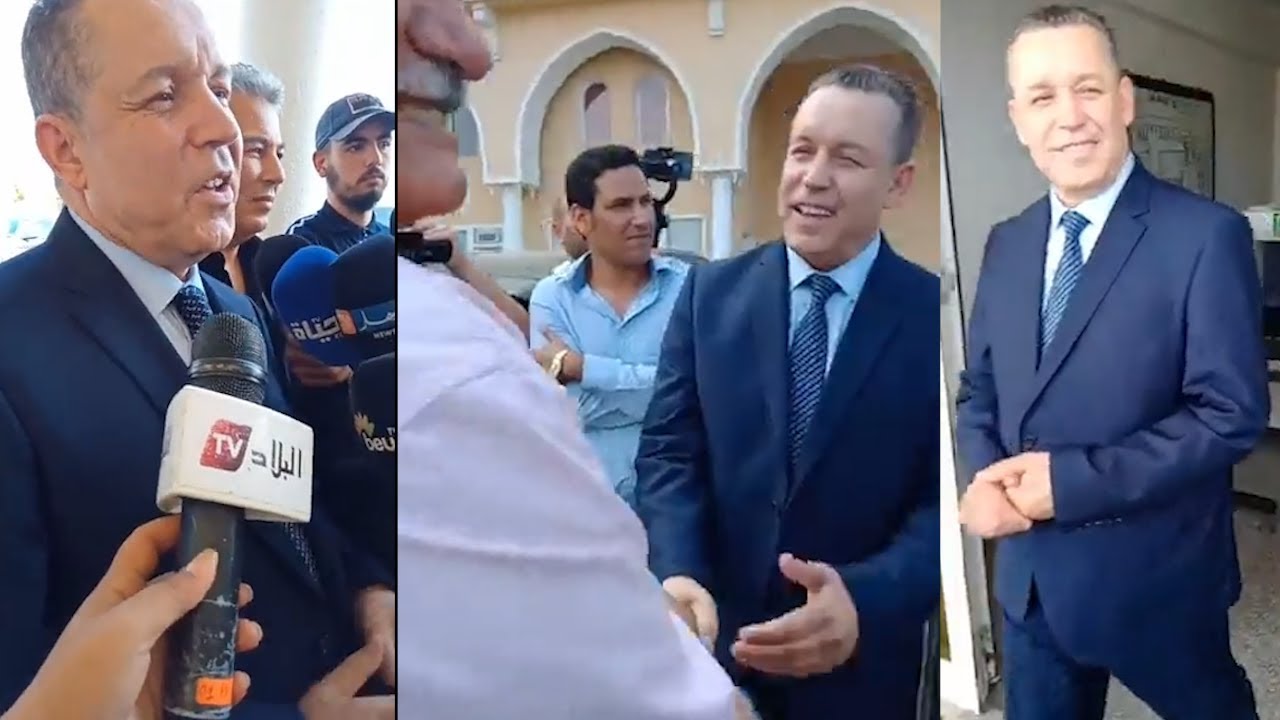 شاهدوا ماذا قال سليماني بخليلي في أول تصريح بعد سحبه استمارات الترشح لرئاسة الجزائر