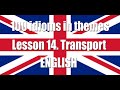 100 idioms in themes. English idioms. Part 14. Transport