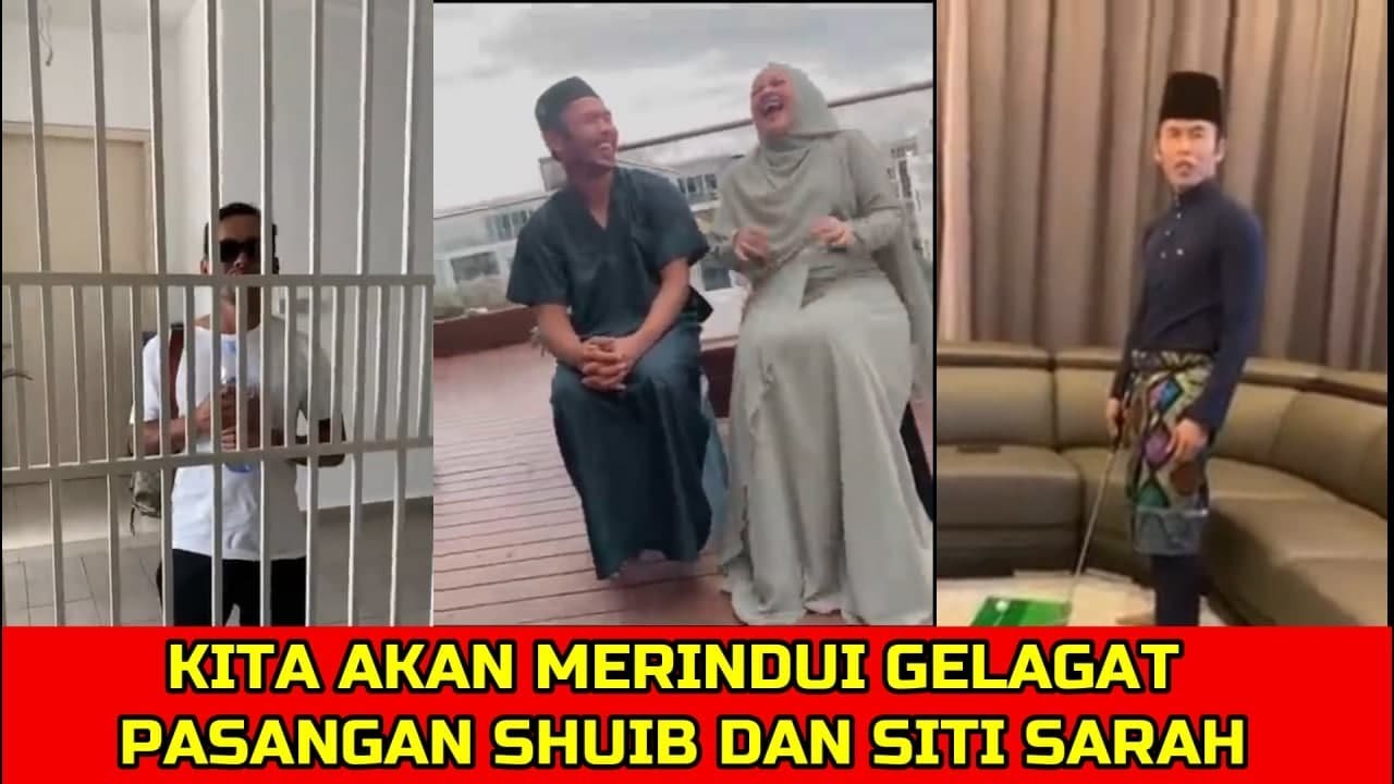 KITA AKAN MERINDUI GELAGAT PASANGAN SHUIB DAN SITI SARAH