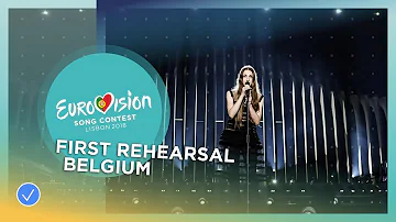 Sennek - A Matter Of Time - First Rehearsal - Belgium - Eurovision 2018