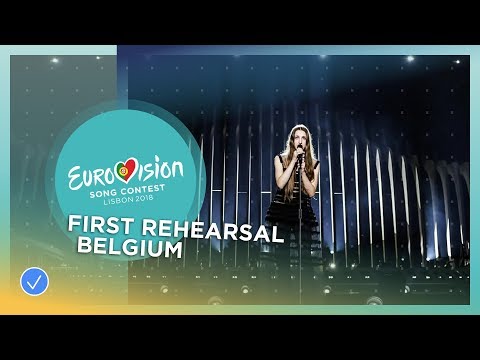 Sennek - A Matter Of Time - First Rehearsal - Belgium - Eurovision 2018