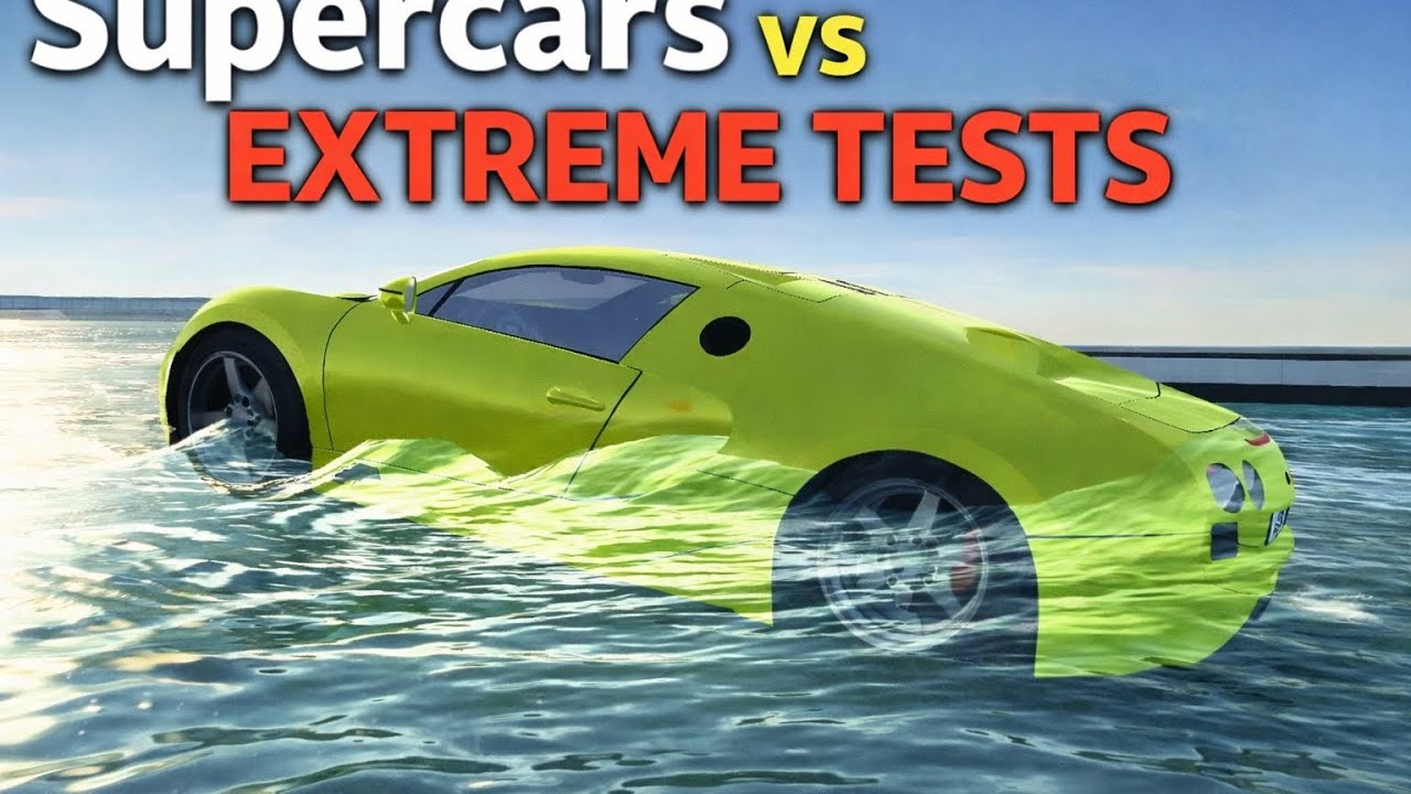 SUPERCARS VS EXTREME TESTS