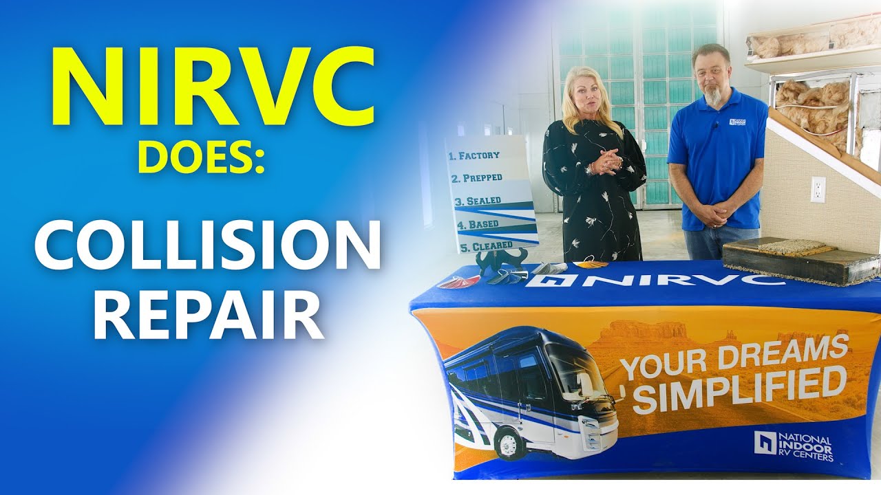 NIRVC Motorhome Collision Repair, RV Paint & Body Inspections, & other exterior RV repair services!