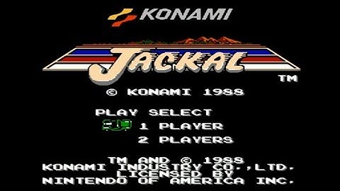 Game điện tử 4 nút xe jeep ( jackal ) phá đảo không hack , cheat ... [ NES ]