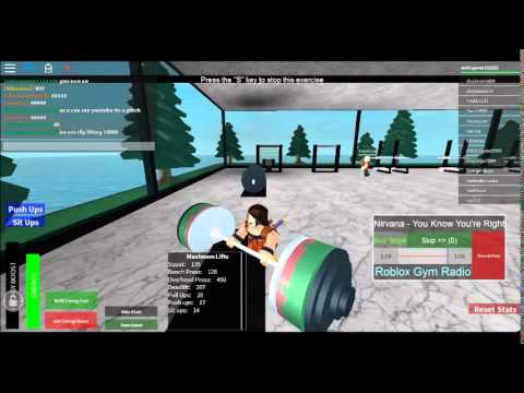 Roblox Gym 10000 Weight Lift Glitch How To Youtube - roblox gym glitch