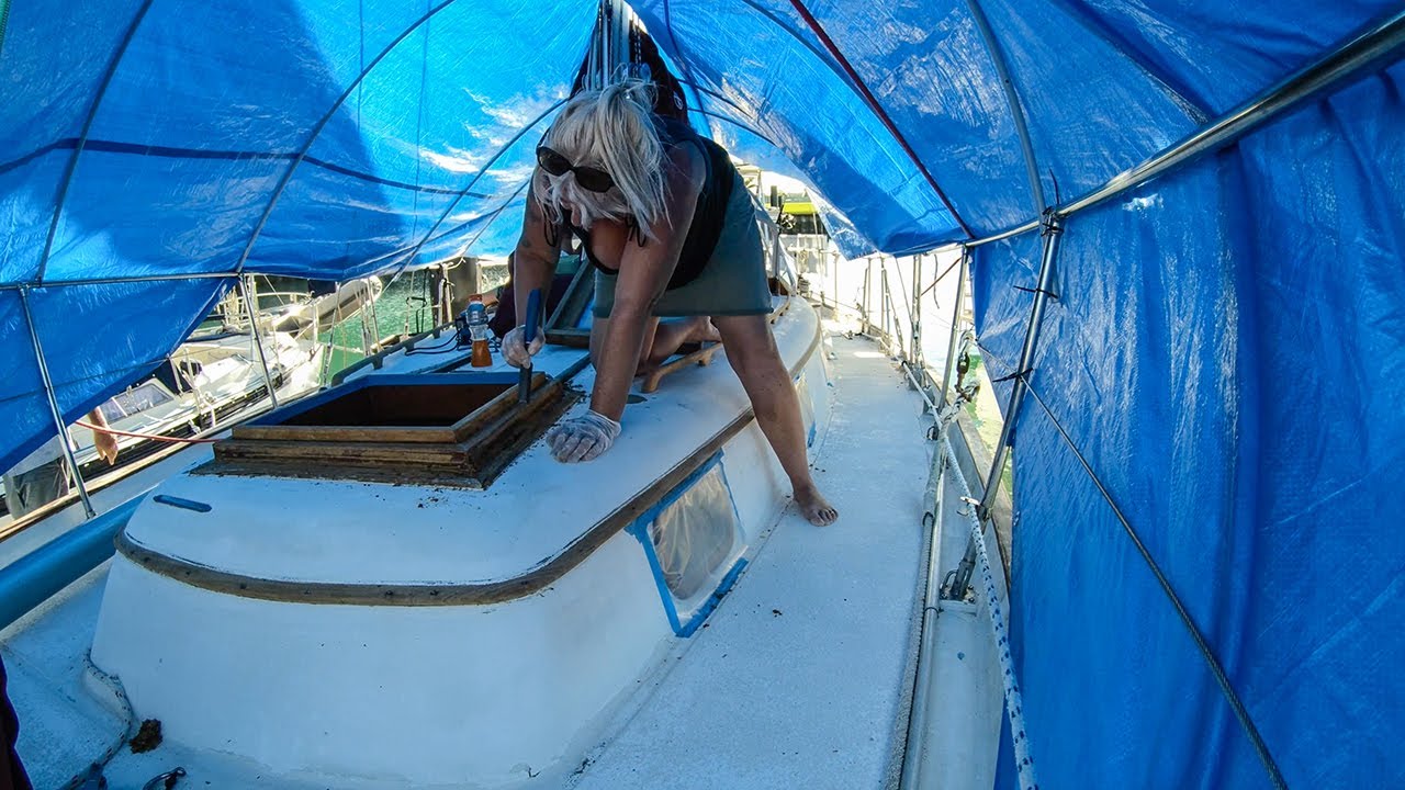 How to survive an Australian summer of boat work ⛵️🥵