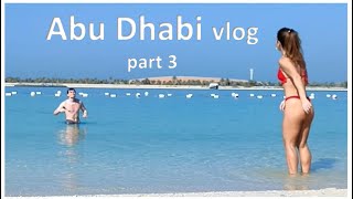 Abu Dhabi vlog, PART 3 - Legs, beach, sushi and Fantastic Beasts. December 2022