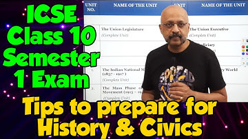 How to prepare for MCQ-based November 2021 Board Exam for ICSE Class 10 History & Civics paper
