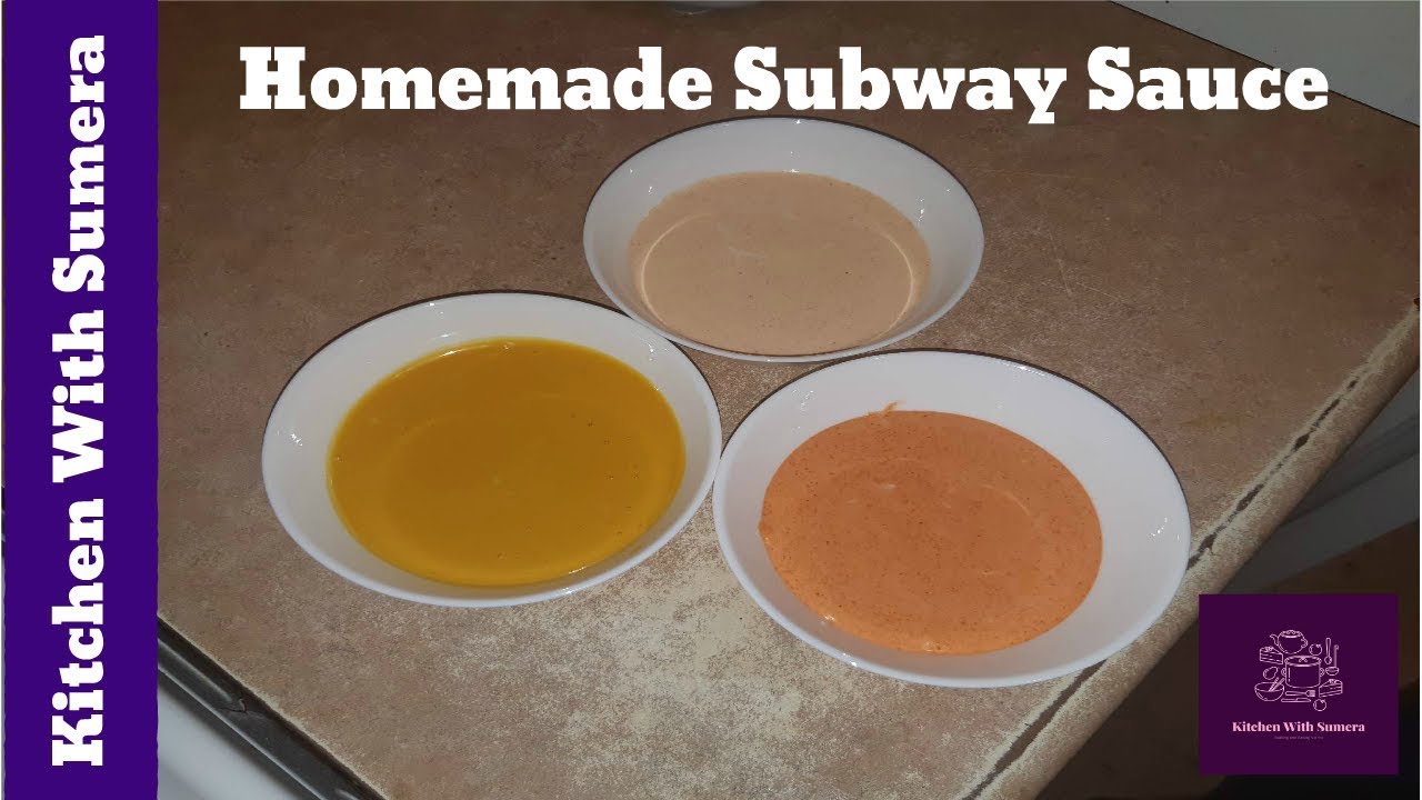 Homemade Subway Sauce You