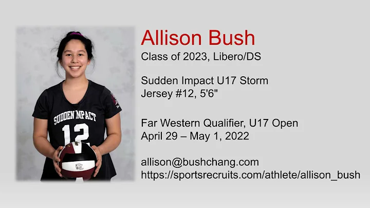 Allison Bush, Class of 2023, Reno Highlights #12