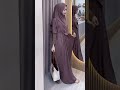 Gamis Innara Abayya bahan adem banyak pilihan warna cantik dan mewah 👍