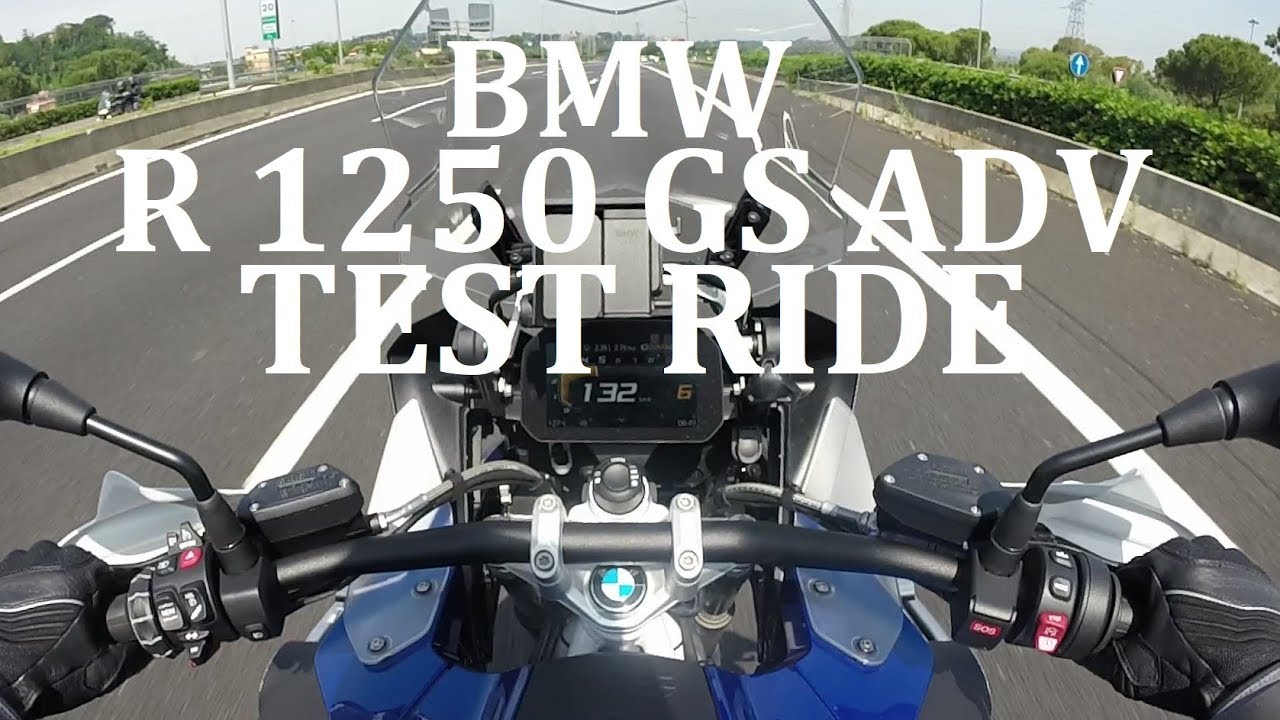 BMW R1250GS Adventure Test Ride Completo - YouTube