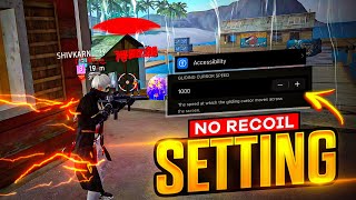 Secret No Recoil Sensi Revealed | Headshot 99% Free Fire