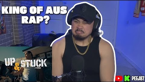 J Emz - UP & STUCK (Official Music Video) AUS REACTION🔥