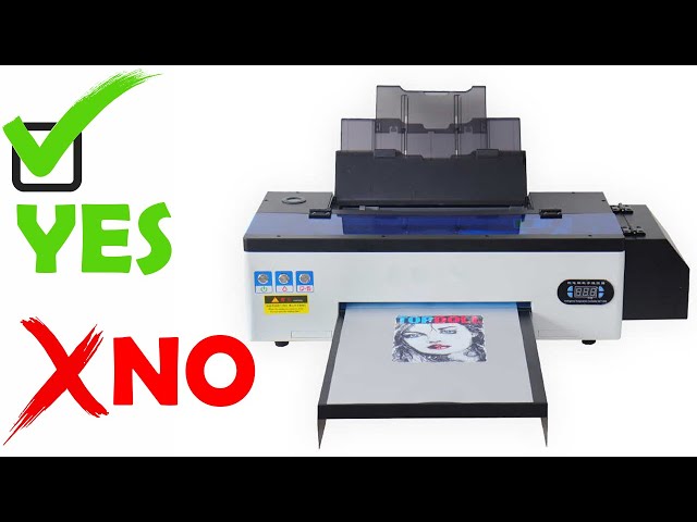 US AOK PRINTER A3+ DTF transfer heat printer L1800 printer direct to film  cloth