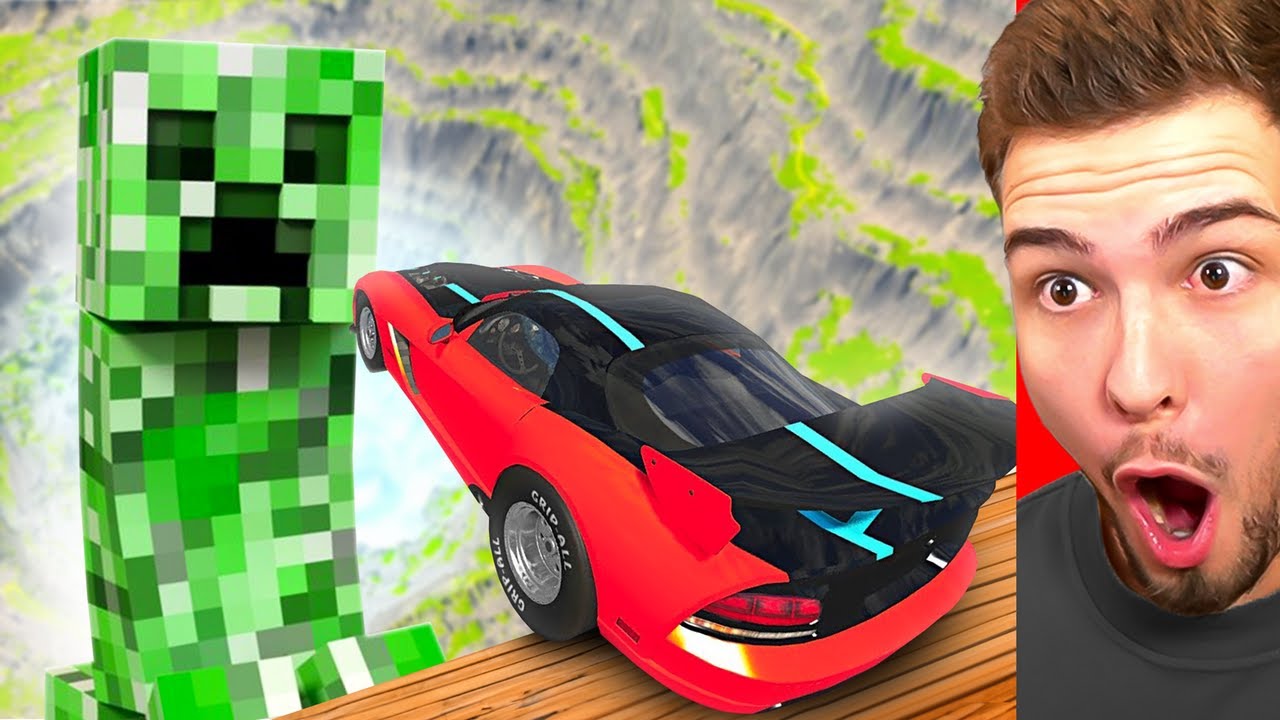 BeamNG CHAOS MINECRAFT MODUS?!
