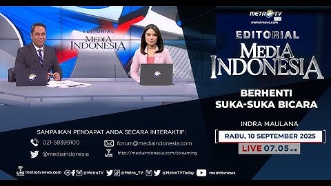 Berhenti Suka-Suka Bicara | Bedah Editorial MI