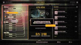 Challenge Menu Tutorial: inFAMOUS First Light