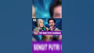 Princess Ariani sings Indian song with Shahrukhan Khan on Bollywood stage