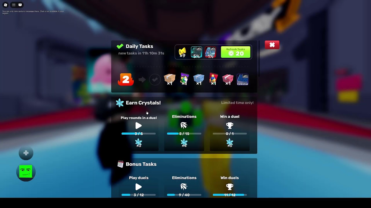 Playing roblox rivals with viewers (on main acc)