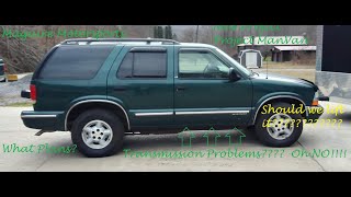 New Project Alert! 1998 Chevy Blazer: Project ManVan + Transmission not shifting? Cheap Easy Fix!