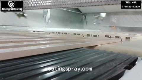 Automatic Spray Coating Line by Reciprocating Painting Machine