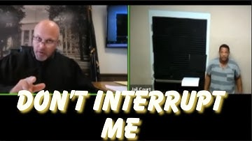 Judge Warns Defendant: ‘Don’t Interrupt Me’