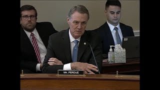 Senator David Perdue's Closing Remarks In Joint Select Committee Markup
