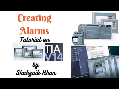 Siemens TIA Portal - PLC & HMI - Tutorial 37 - Creating Alarms, Digital & Analog (S71200, S71500)