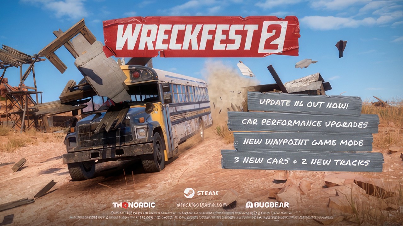 Wreckfest 2 | Content Update #6 Patch #1 | Gameplay PC