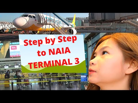 How to go to NAIA Terminal 3 for Domestic flights (Boracay) Departure Procedure