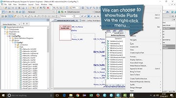 Rhapsody Tip #21 - Display options for ports incl. PortsSingleLabelLayout (Intermediate)