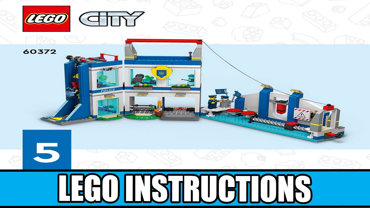 City | Police Training Academy LEGO instructions