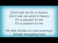 Miniature de la vidéo de la chanson It's A Passion