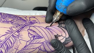 Slowmo and time lapse tattoo | Sailors tattoo