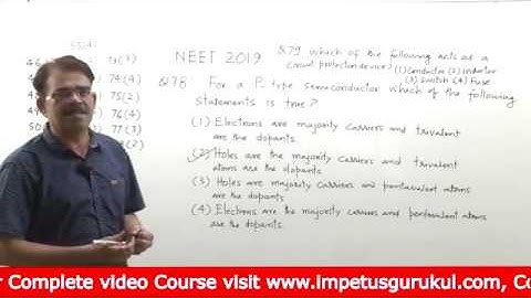 NEET 2019 - Detailed Solutions Part 4 -Vivek Phalke PHYSICS