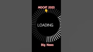 MDCAT 2023 #mdcat #mdcatresult#mdclasse#etea#medicaltoday4u