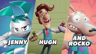 Nickelodeon All-Star Brawl Universe Pack - Jenny Hugh And Rocko Reveal